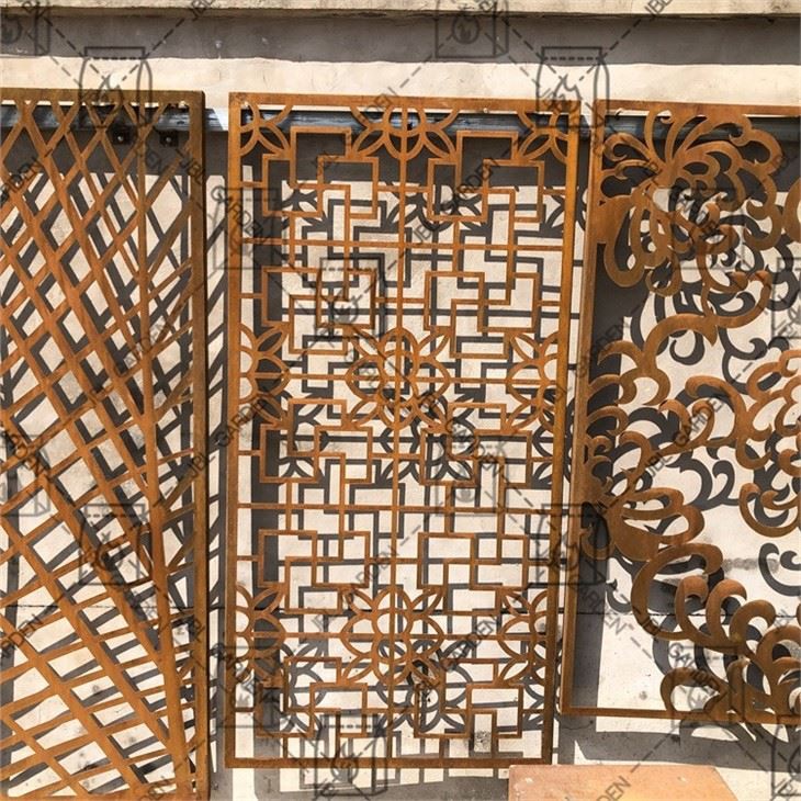 Weathering Steels Fency