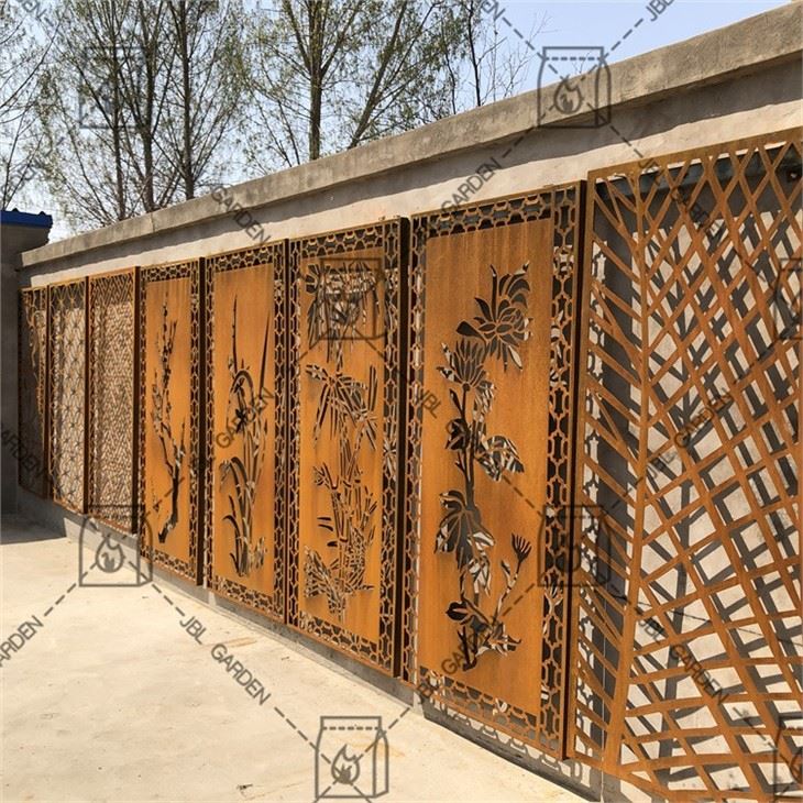 Home Steel Privacy Panel