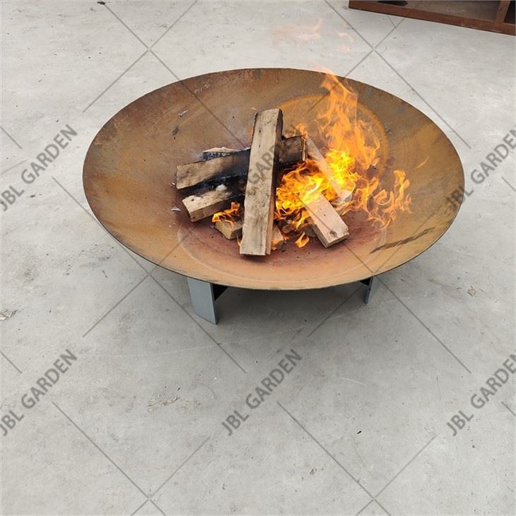 Corten Steel Fire Pit For Yard