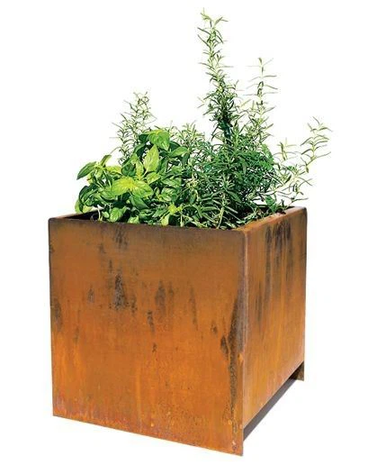 Garden Flower Metal Planter Pots