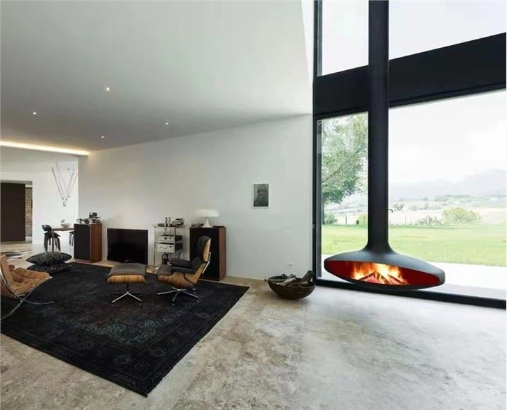 Hanging Suspended Fireplace