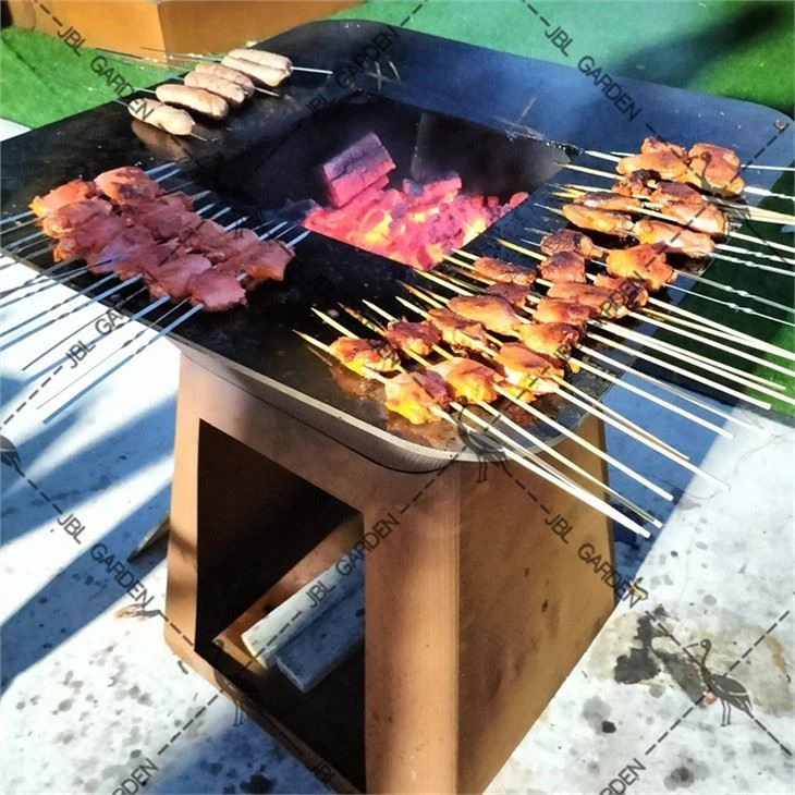New Design Mill Steel Surface BBQ