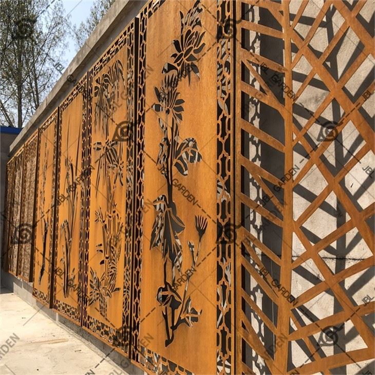 Outdoor Garden Privacy Metal Screens