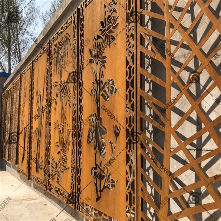 Outdoor Garden Privacy Metal Screens
