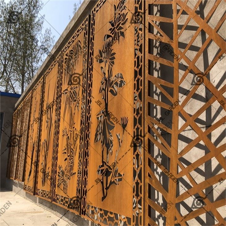 Outdoor Garden Privacy Metal Screens