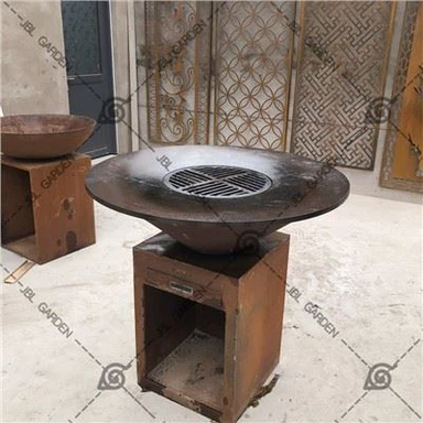 Stíl meirgeach BBQ Dualgas Trom