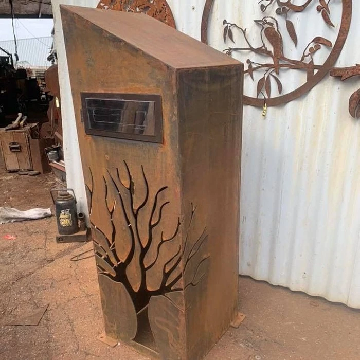Corten Steel Letter Box&Mailbox