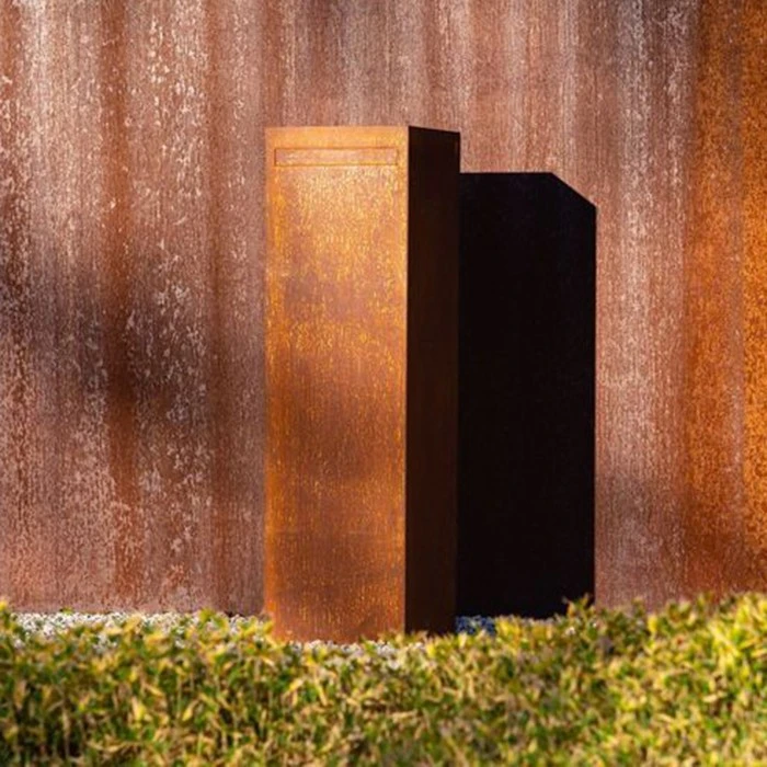 Corten Steel Letter Box&Mailbox