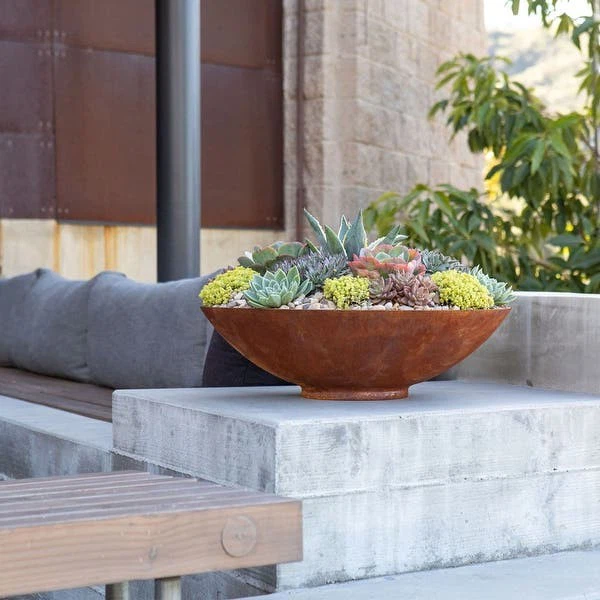 Customized 80cm Outdoor Steel Fire Pit Bowl