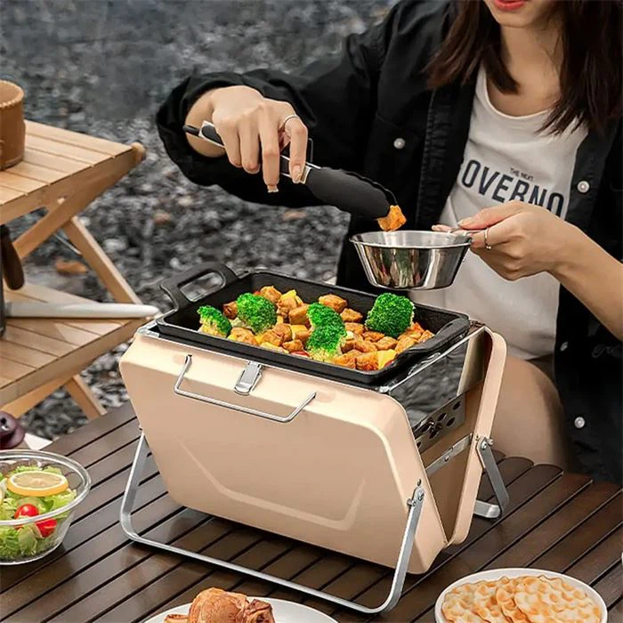 Grill Gualach Inaistrithe Le haghaidh Barbecue Allamuigh
