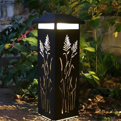 Post Lampa Corten