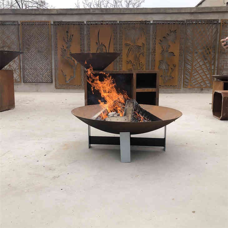 Wood Burning Fire Pit Firebowl factory